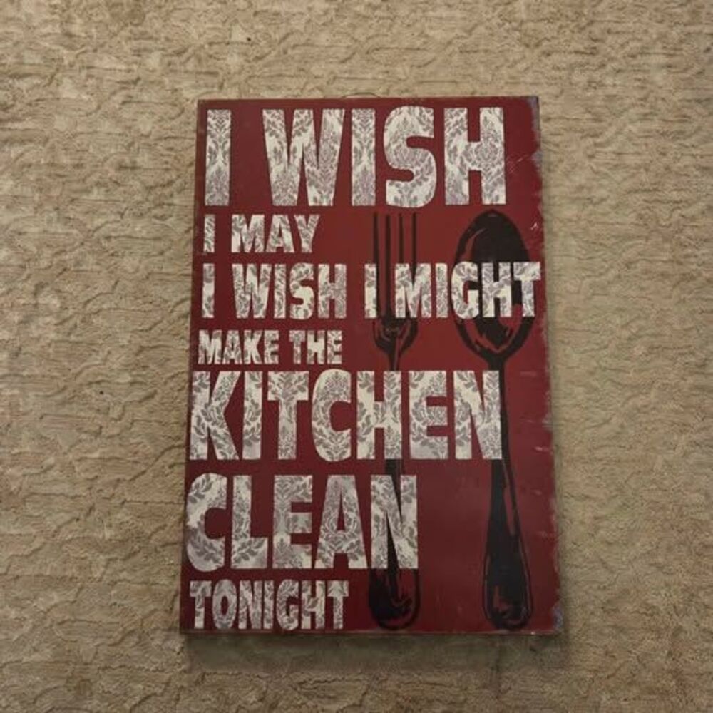 Kitchen Decor Sign